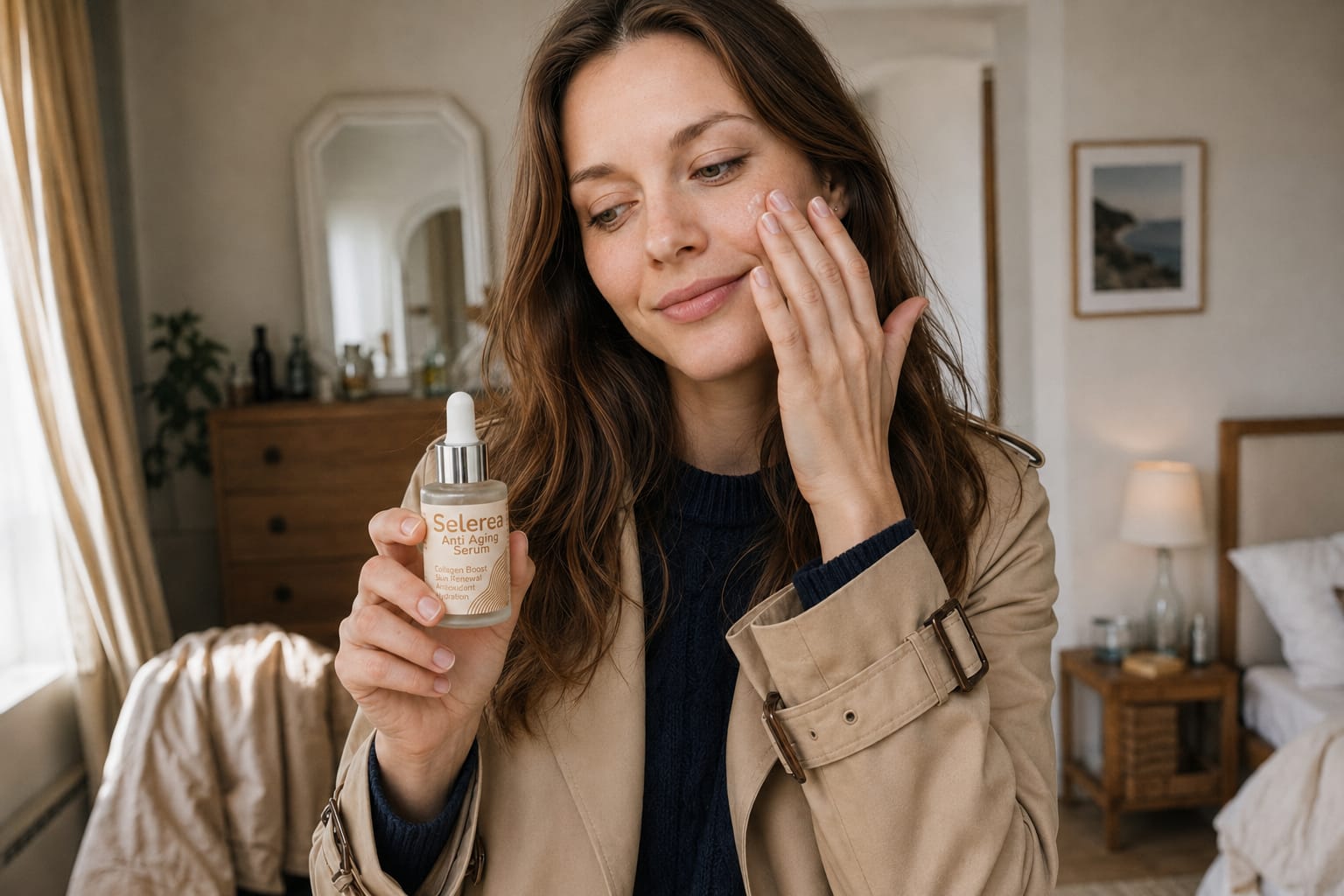 Selerea Anti Aging Szérum